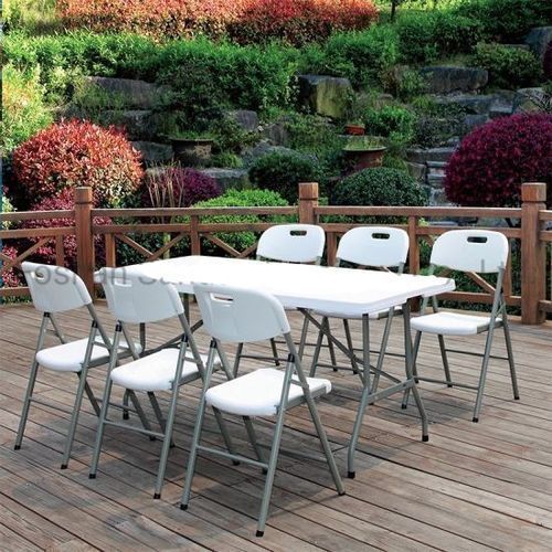 Foldable Set Garden Table & Chair