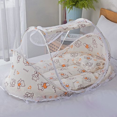 4PCS Summer Baby Bed Crib Mosquito Netting