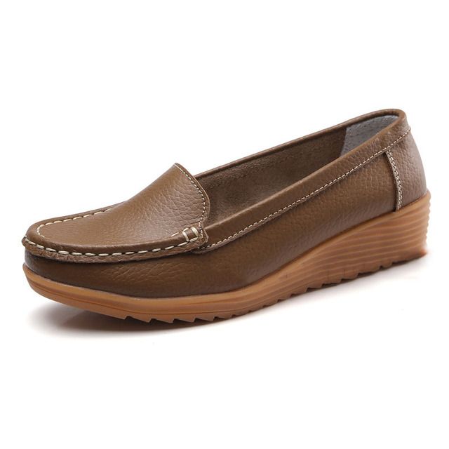 Authentic Skin Shoes With Heel For Women