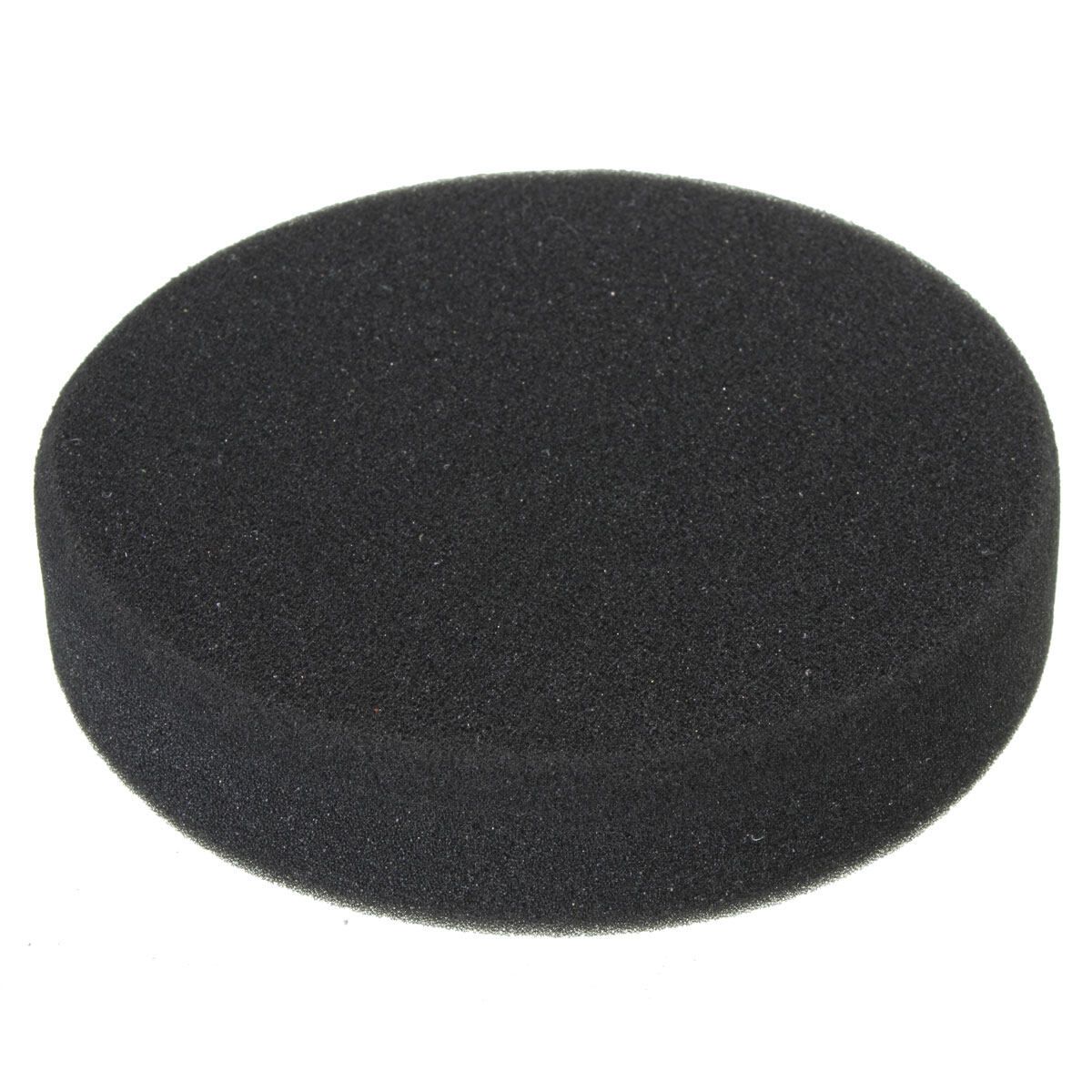 6 Inch Flat Sponge Buff Polishing Pad Kit For Car Polisher -Select Set & NEW Black