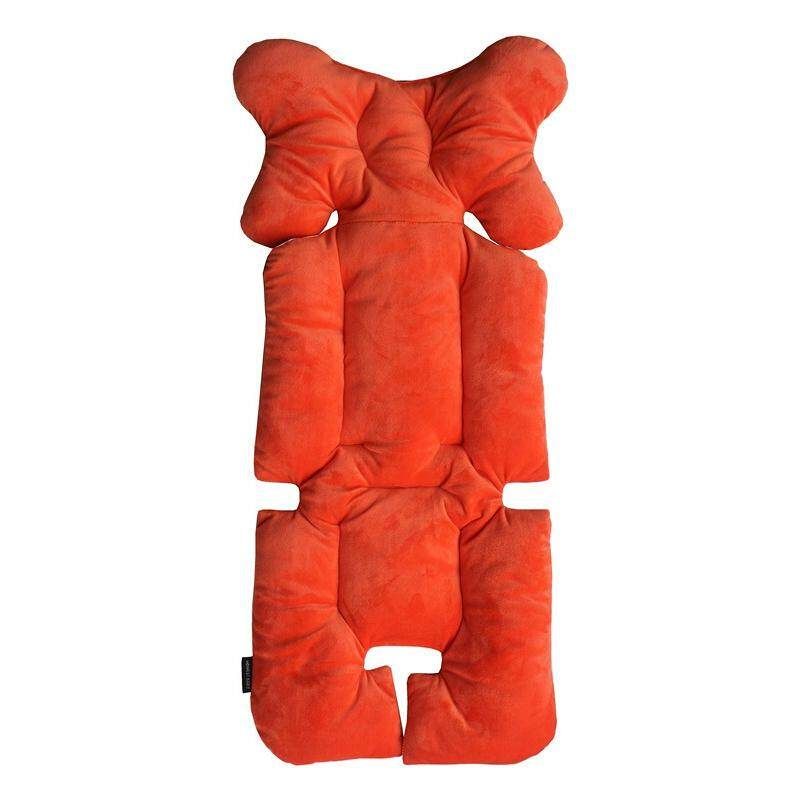 The Stroller Seat Parts General Pads The Baby Stroller Pads Children Walkers Winter Of Eat Chair Cushion #orange Orange (Orange)
