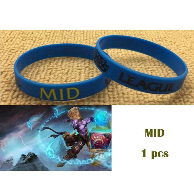 Classic Lol Silicon Game Toy Legend League Adc Jungle Mid