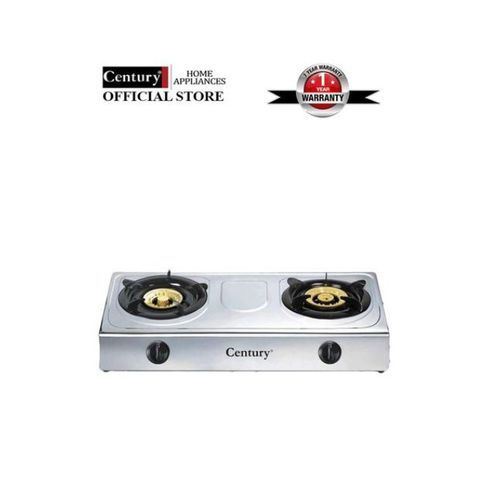 Stainless Steel Two Hub Table Top Gas -Cooker