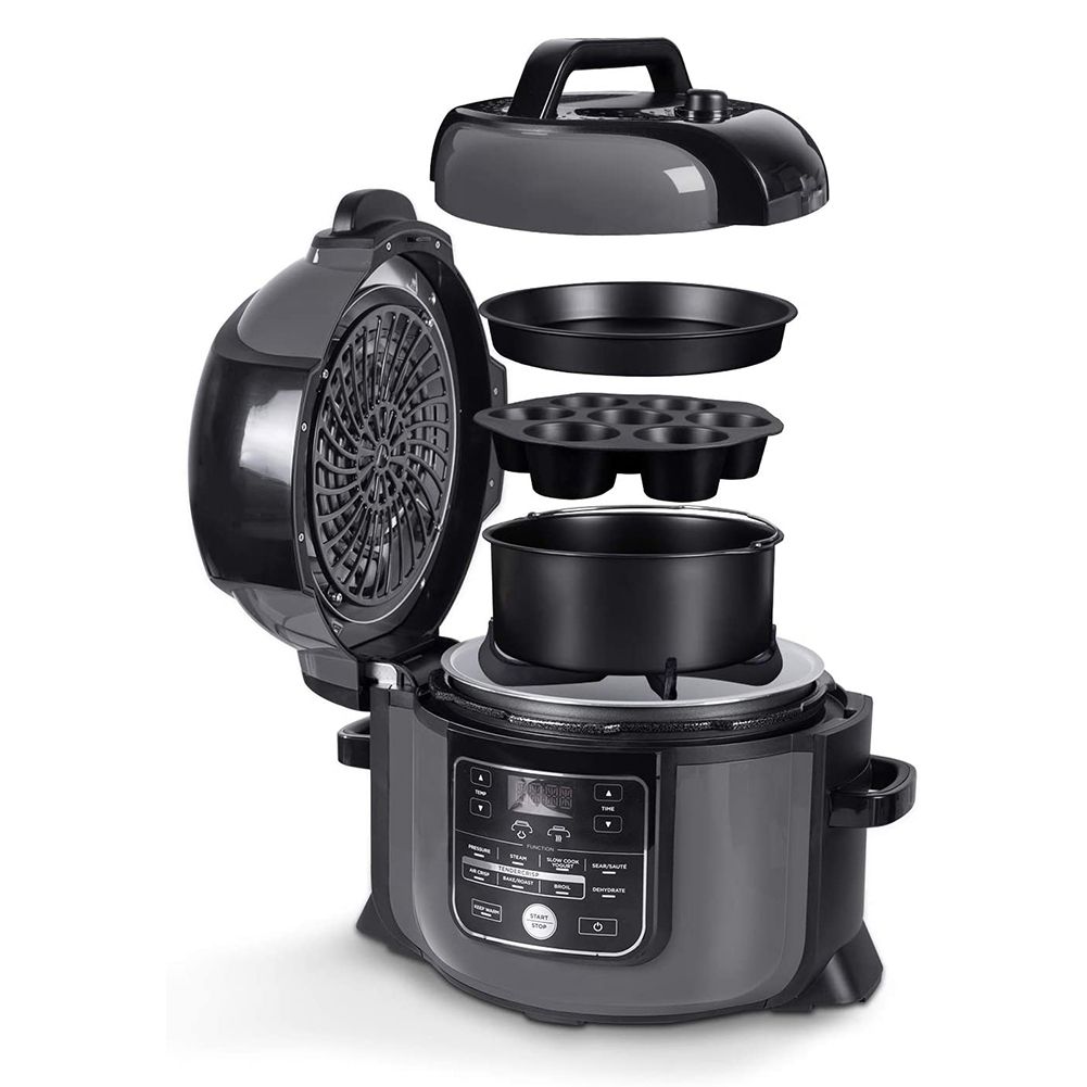 4 Set Pressure Cooker, Steamer & Air Fryer Bakeware