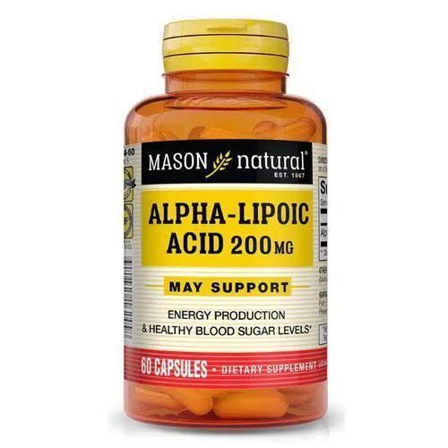 Alpha Lipoic Acid -Antioxidant And Sugar Metabolism