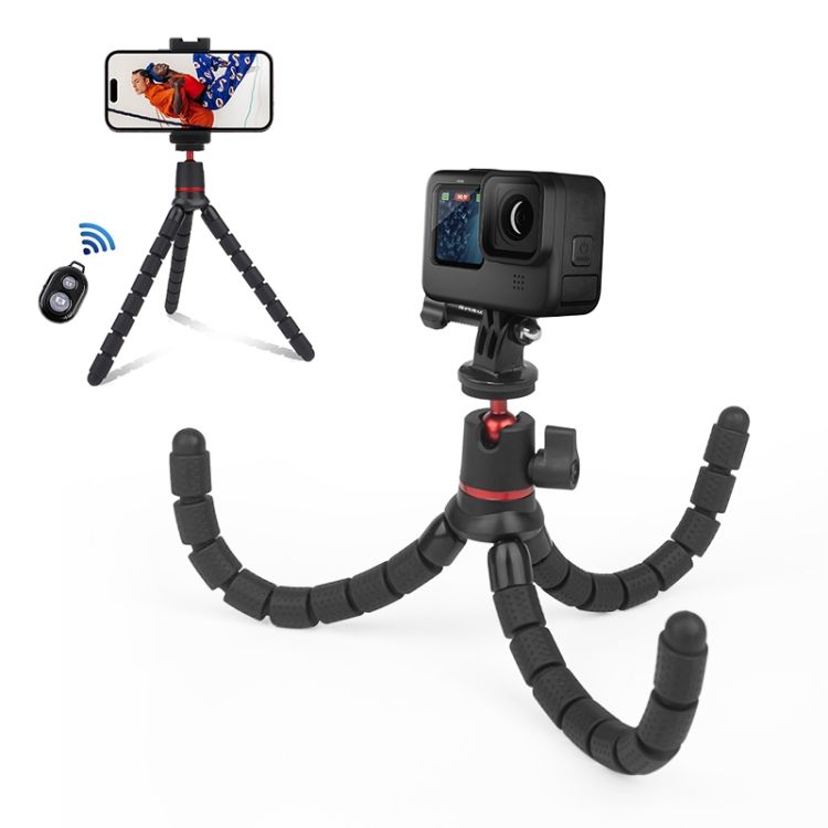 PULUZ Mini Octopus Flexible Tripod Holder
