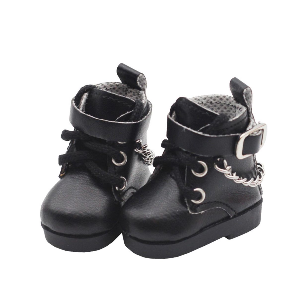 1 Pair Doll Shoes 16 BJD Doll Shoes Cute Doll Accessories Black