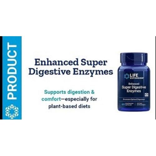 Super Digestive Enzymes & Probiotics 60 Caps Promoting Digestion And Gastro-Intestinal Balance