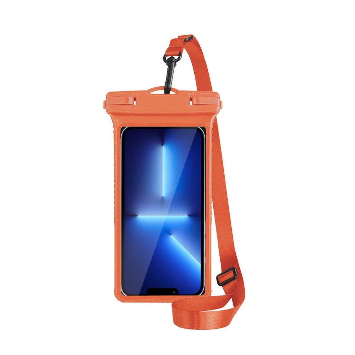 Phone Storage Bag Cell Phone Waterproof Case Orange
