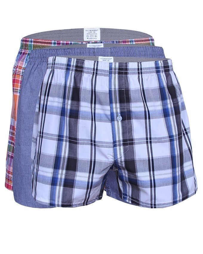 3-in-1 Men's Boxer - Multicolour