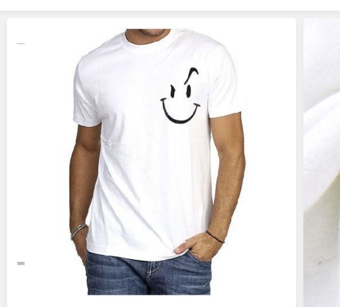 UNIQUE T-SHIRT WITH DESIGN - WHITE