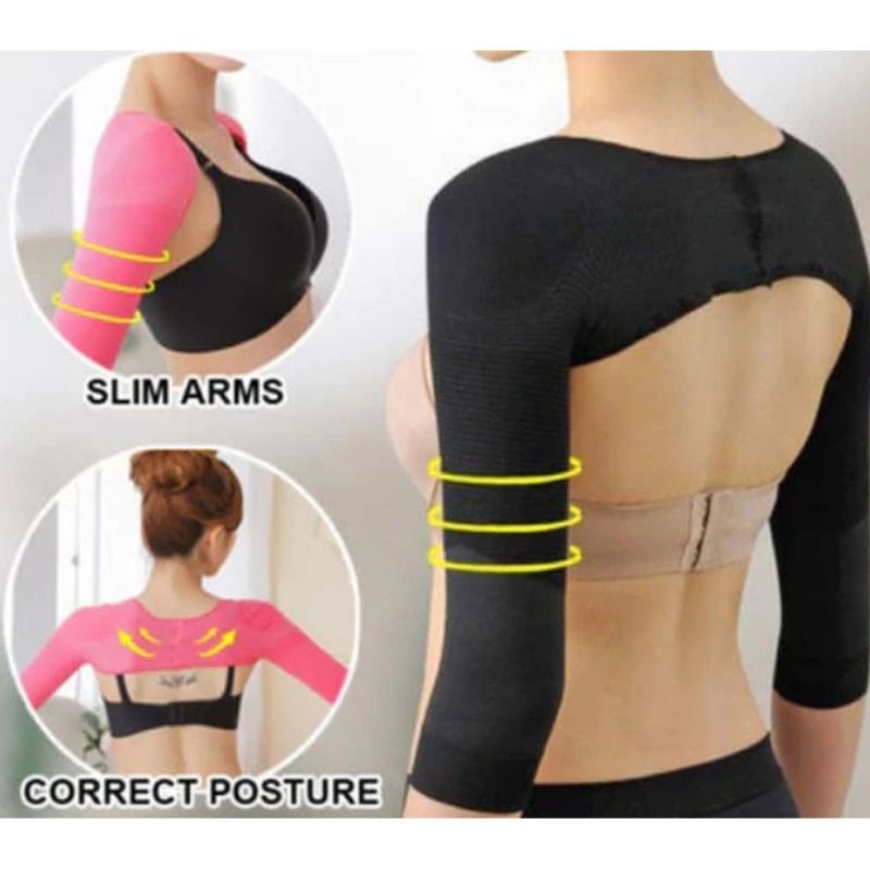 2 In 1 Arm Slimming Sleeve Shaper Posture Corrector Women S
