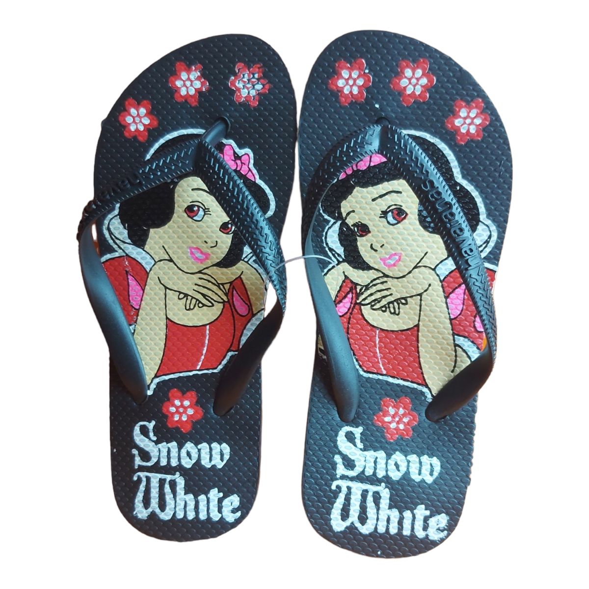 Character Girl Slippers - Black