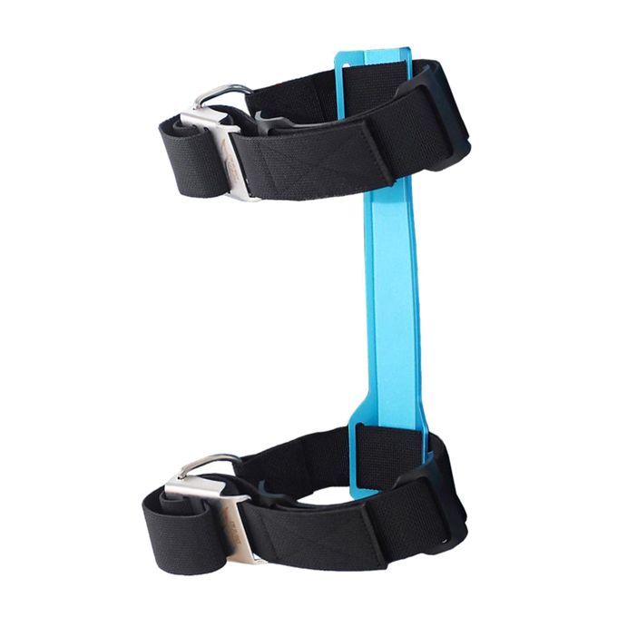 Scuba Diving Backplate Equipment Single Tank Adapter With Tank Blue