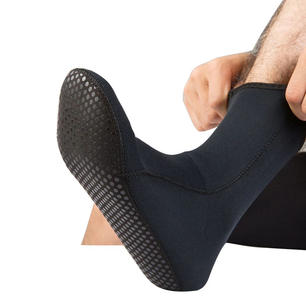 3mm Prevent Scratches Snorkeling Wetsuit Non-Slip Beach Socks 1Pair Neoprene Diving Socks Boots