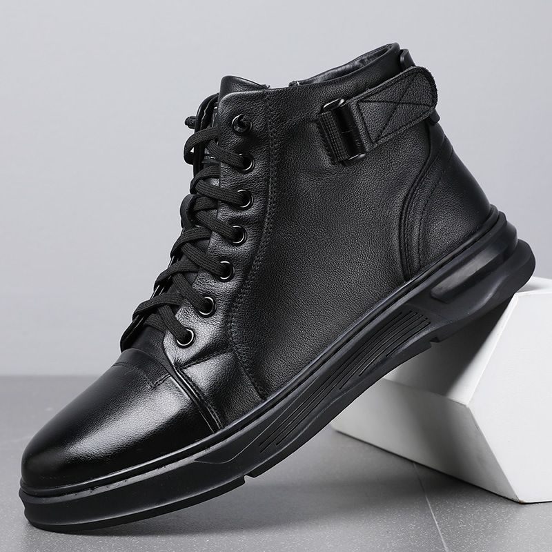 Fashion Men Outdoor Martin Boots Casual Ankle Boots