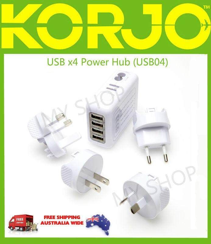 HOT Multi Travel Plug Charger Adapter 4 USB Universal International World Wide