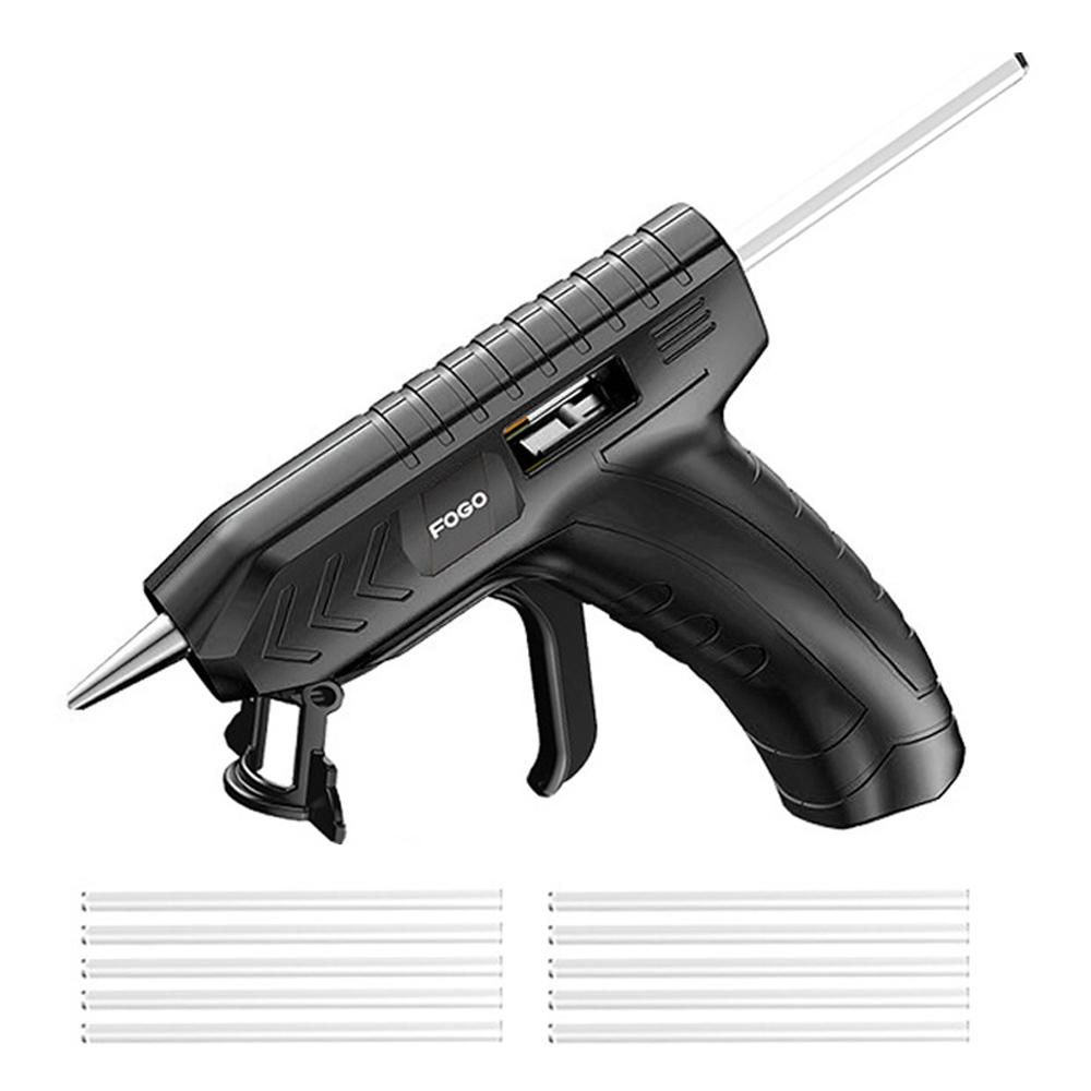 Professional Cordless Hot Melt Glue Machine USB Rechargeable Craft DIY Repairing Tool Kits with Glue-Stick