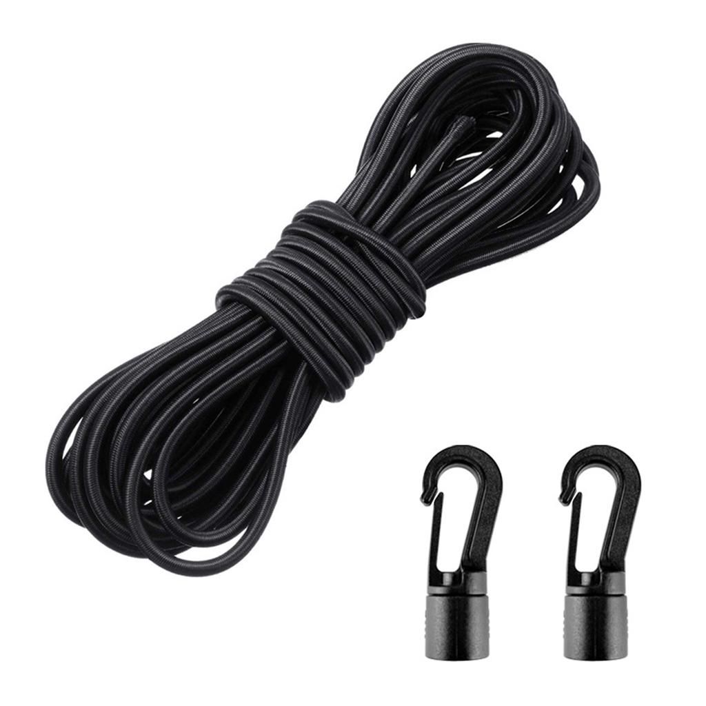 Nylon Rubber Bungee Shock Cord - Elastic Nylon Cords 5m