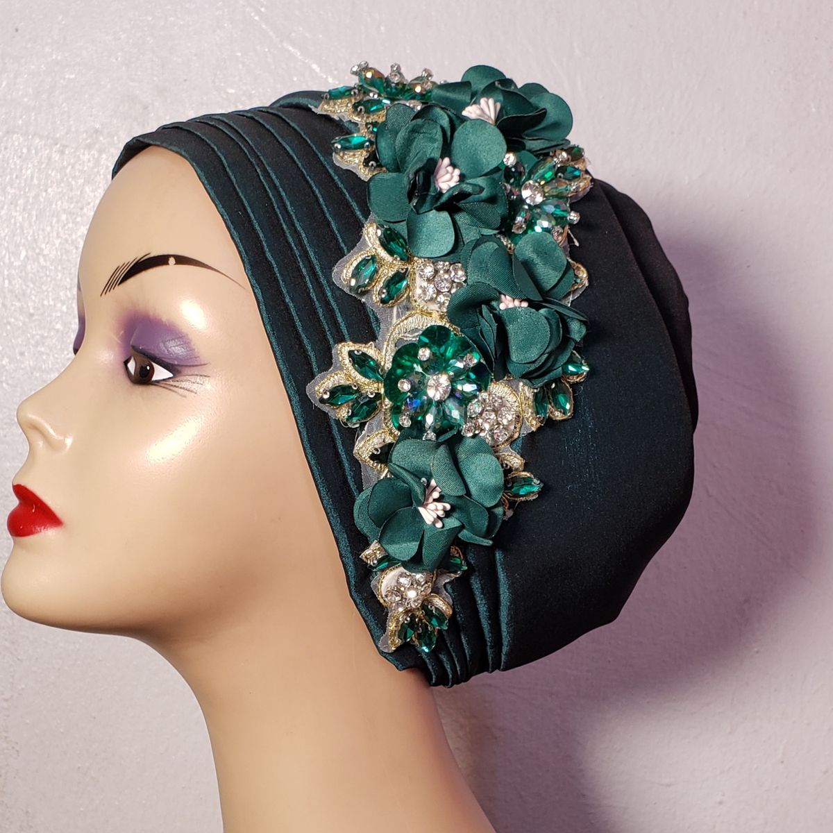 Step By Step Turban Cap With Accessories