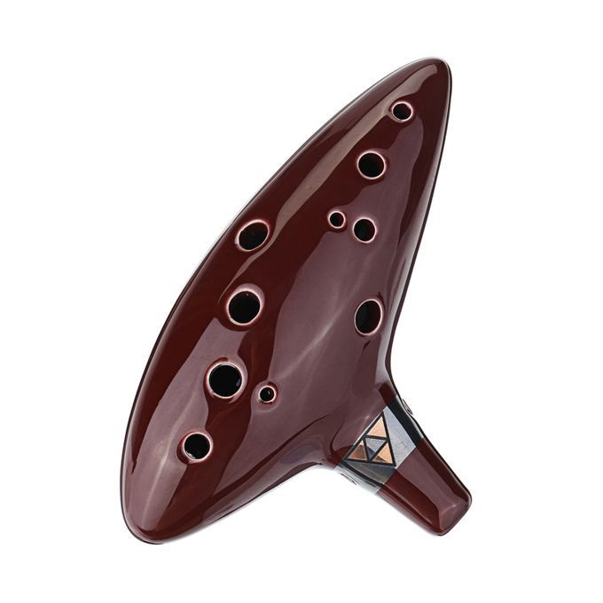 12 Holes Alto C Zelda Ocarina Ceramic Vessel Flute Wind