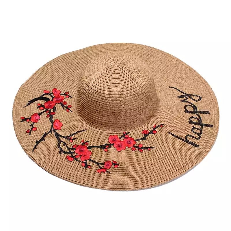 WOMEN BEACH STRAW HAT FASHION SUMMER HAT