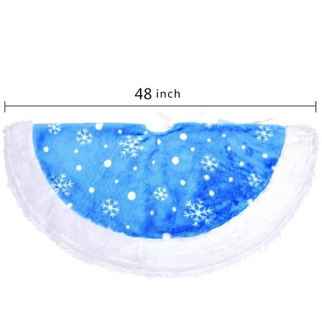1pc Plush Wholesale Christmas Tree Skirts Carpet Merry Christmas Decoration