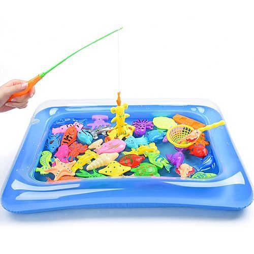 Magnetic Fishing Model Toy Set Kids Gift