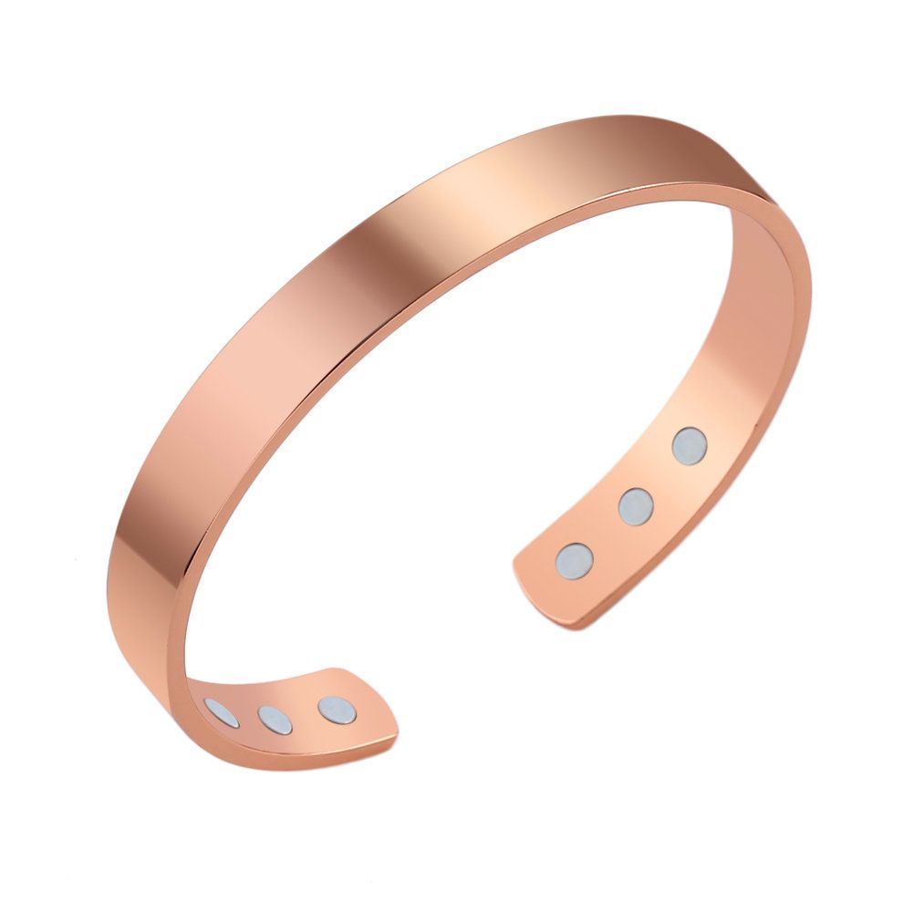 Unisex Magnetic Bracelet Pure Copper Energy Magnetic Healthy Care Bracelet