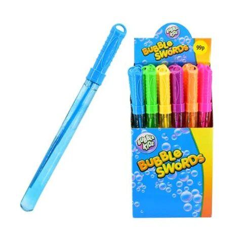 Magic Bubble Stick 110ml 36cm (Available In Purple, Yellow, Green, Blue & Pink)
