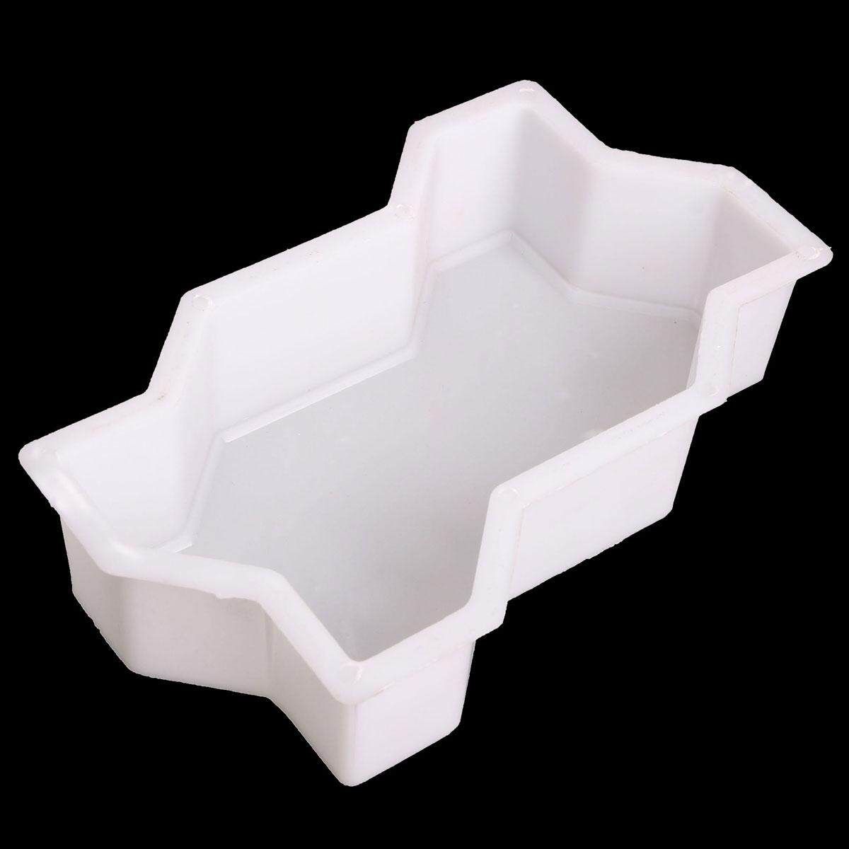 Square Garden Path Concrete Plastic Brick Mold Paving Pavement Walkway