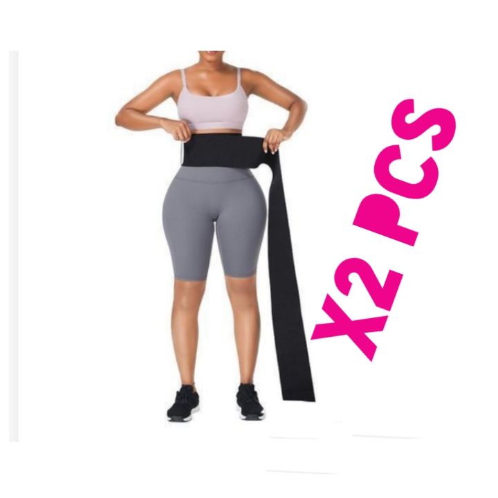 WAIST TRAINER Tummy Wrap/ Tummy Reduction Belt 2PCS