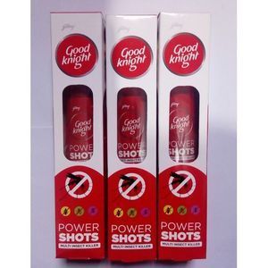 3pcs Good Knight Power Shots Multi Insect Killer - 120ml