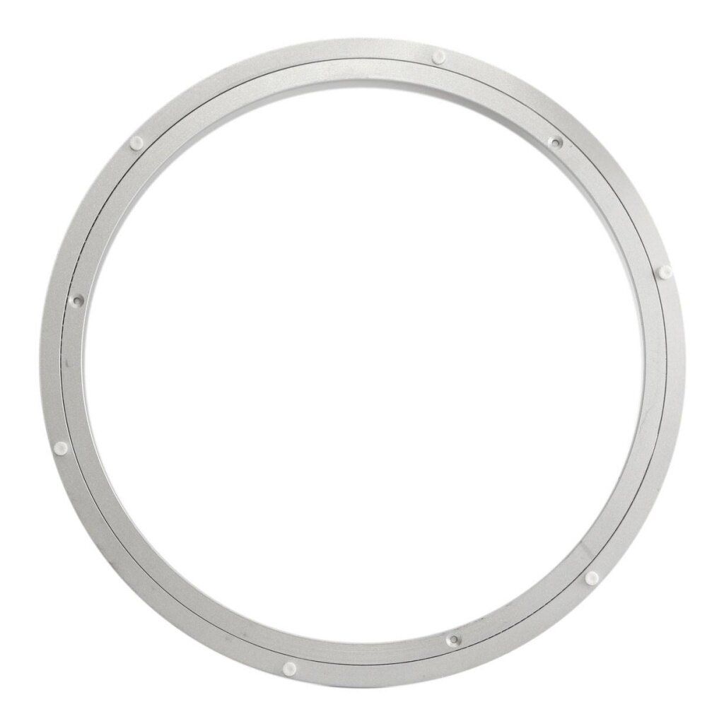 Heavy Duty Aluminium Round Rotating Bearing Turntable Turn Table Lazy Susan 350mmx8.5cm 18 