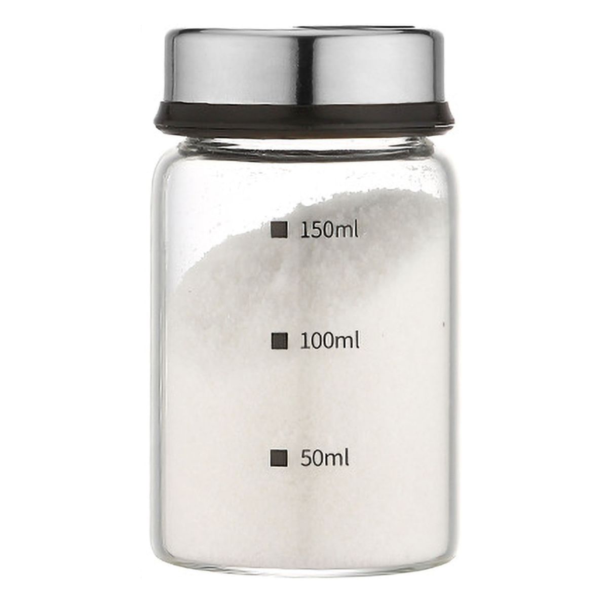 150mL Glass Seasoning Jar With Scale 4 Outlets Spice Jars