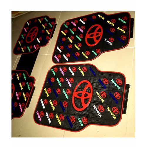 5 Pieces Toyota Foot Mat Multi Color