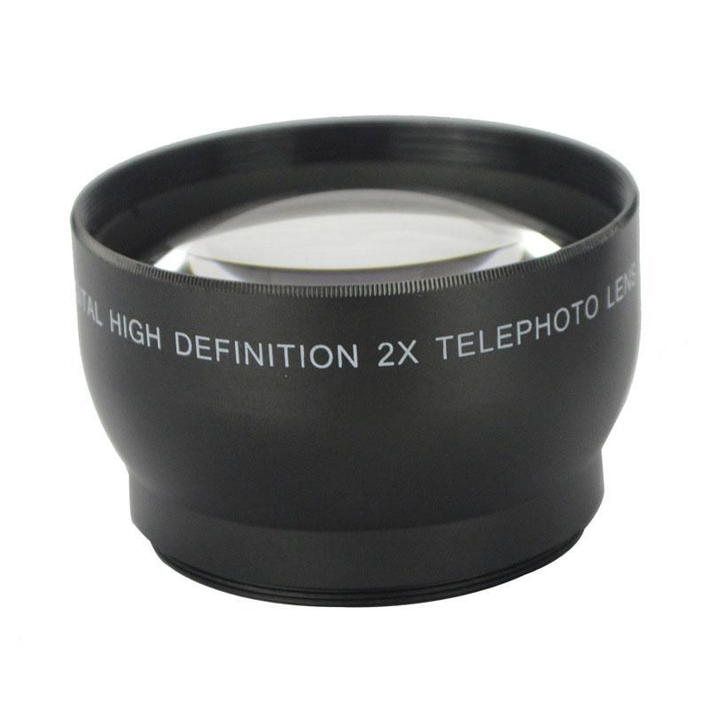 Magnification Telephoto Tele Lens, Professional 52mm 2x  for NIKON CANON PENTAX SONY etc DSLR Camera LENS