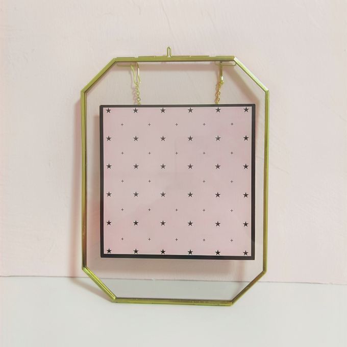 Golden Picture Frame  Photo Frames Herbarium Artwork Display Frames