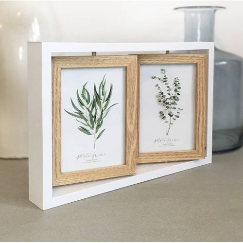 Double Swivel Dual Side Picture Frame