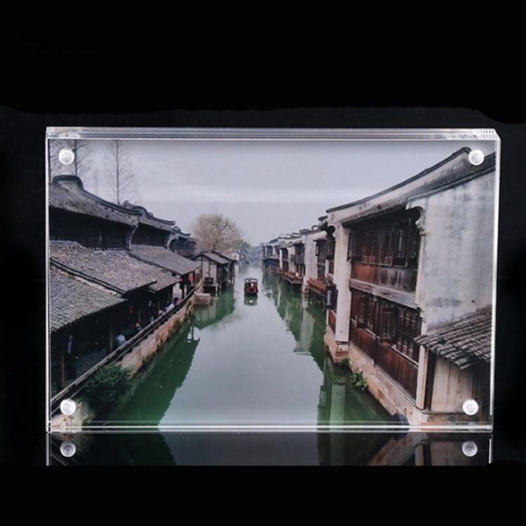 Magnetic Acrylic Transparent Birthday Photo Fram 102x153mm