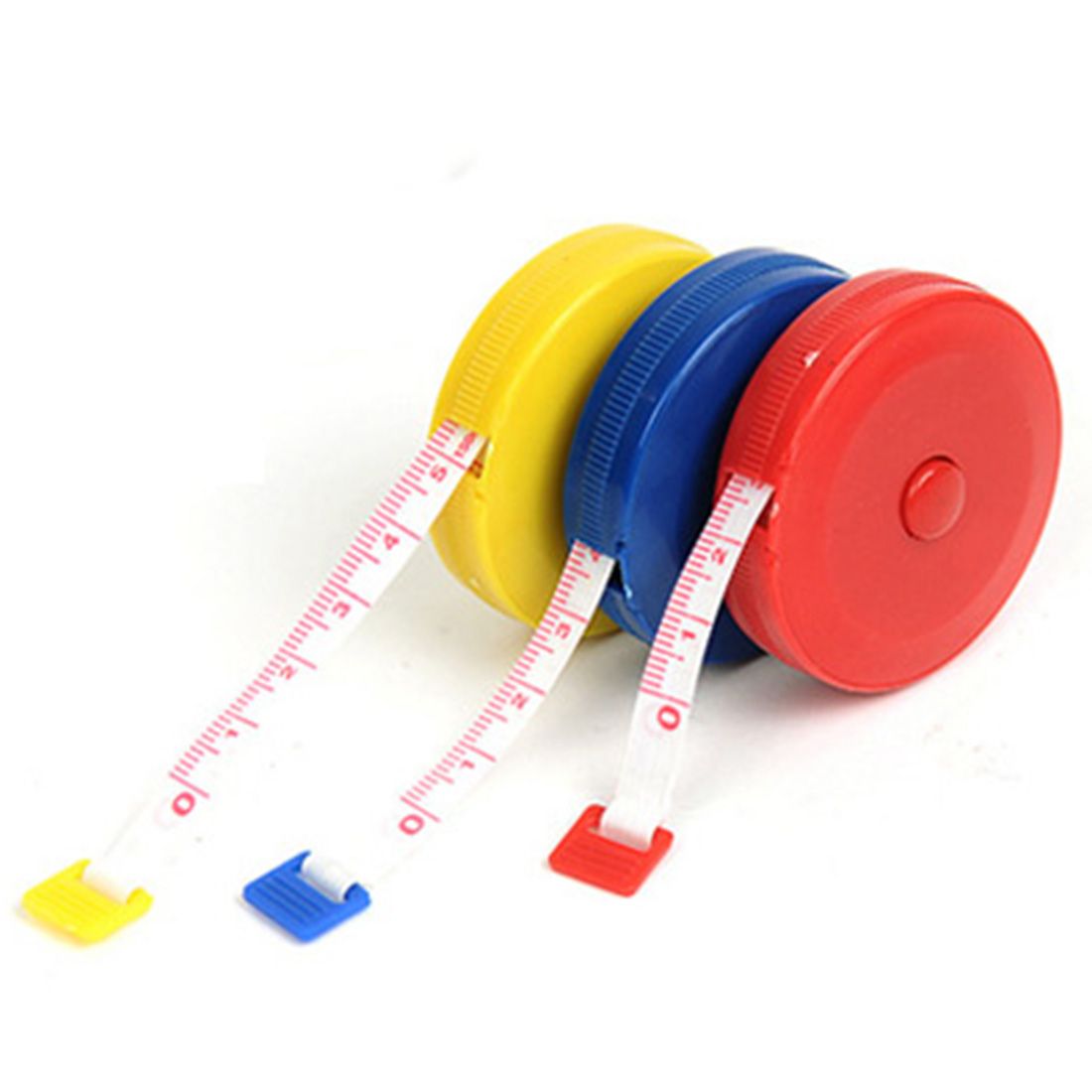 Mini Round Shape Sewing Tailor Dieting Cloth Measu
