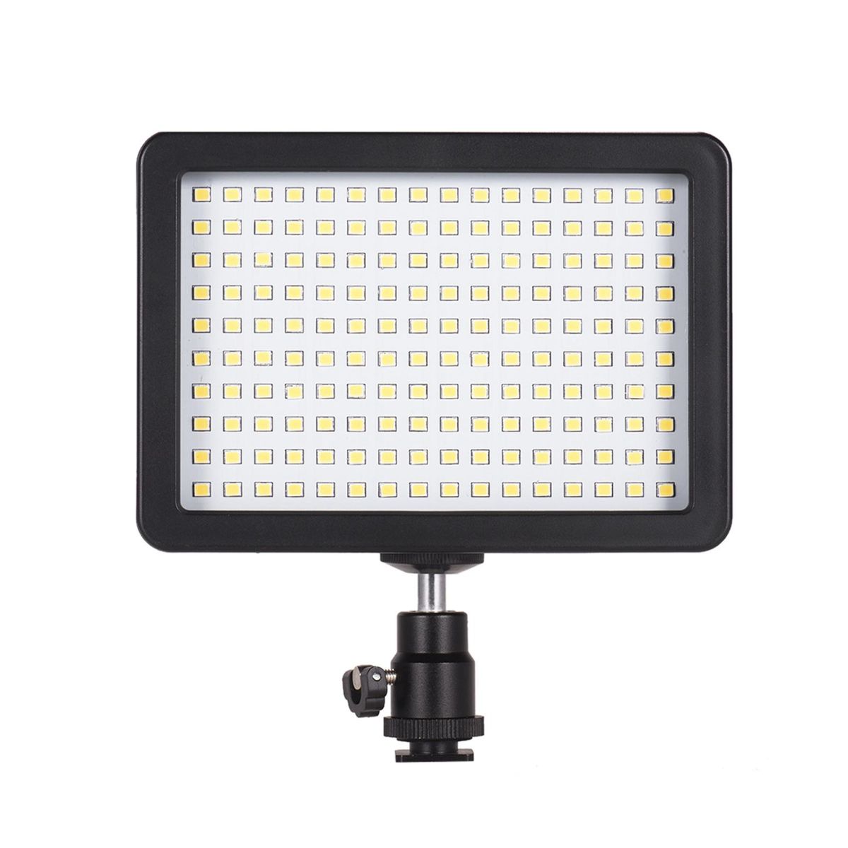 Andoer Portable 160pcs LED Video Light Lamp 5600K Color Temperaure with Dimmable Switch Ultra Bright Camera Lighting Panel 3 Filters for Photo Video Photography for DSLR Cameras & Camcorders