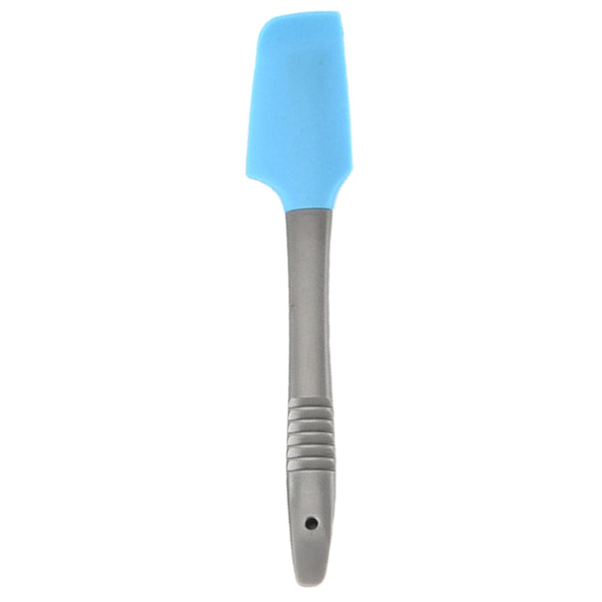 Cake Cream Scraper Hanging Hole Baking Scraper Cream Spatula Dark Blue