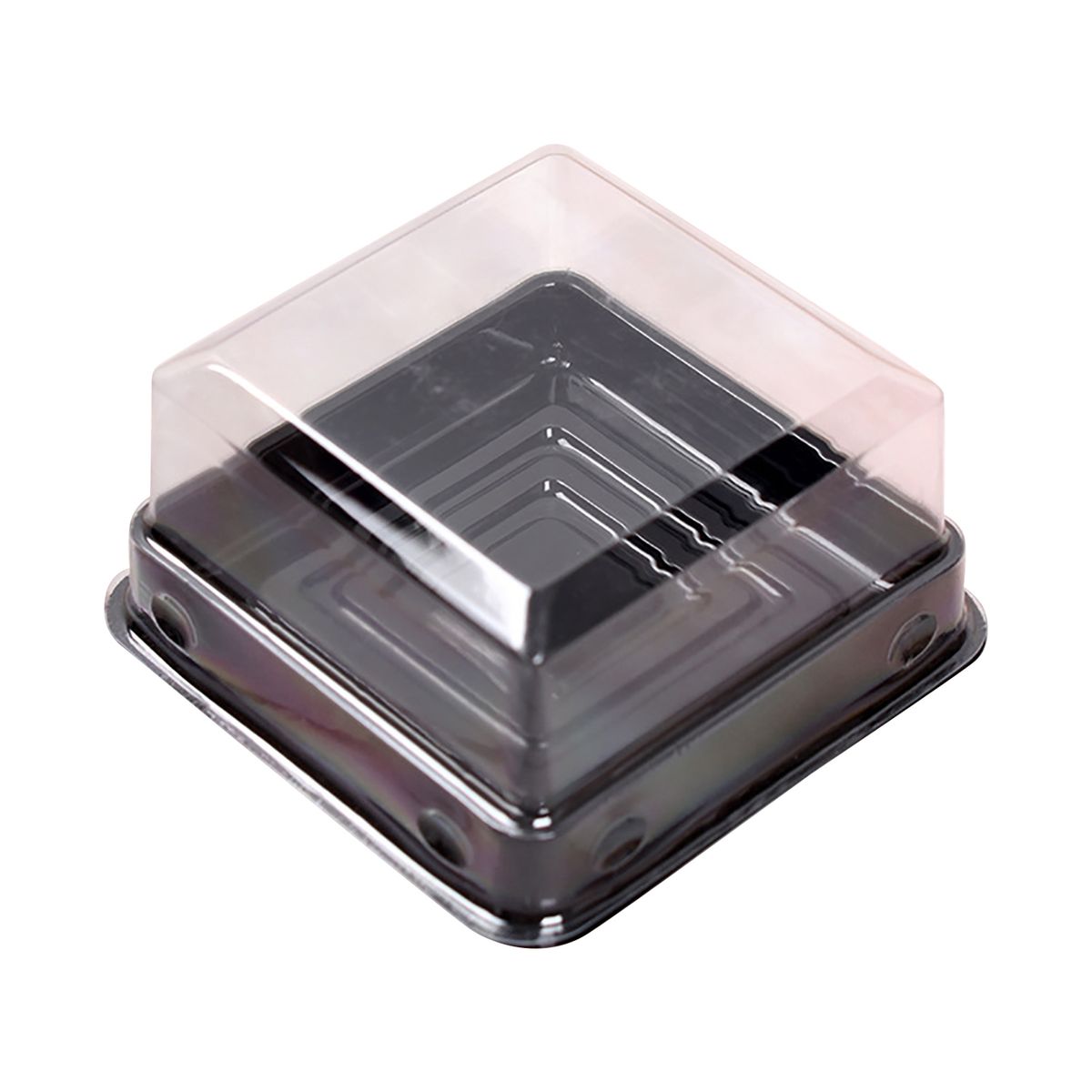 50Pcs Moon Cake Box Egg Yolk Pastry Box Black