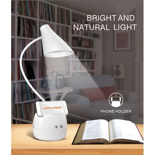 Stylish Reading Lamp With Night Light And Fingerprint