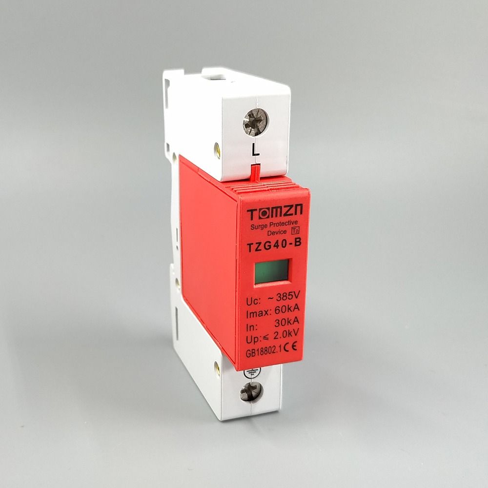 House Protector ~385V SPD Surge AC 30KA~60KA B 1P