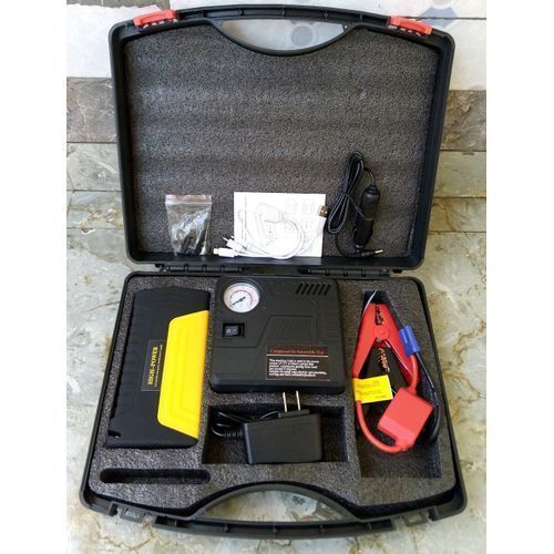 Mobile Car Tyre Pump/Air Inflator With 50800mAh Power Bank Jump Starter