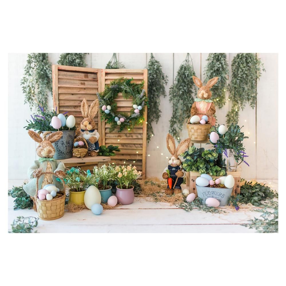 Andoer 2.1 * 1.5m/ 7 * 5ft Photography Background Portrait Photography Backdrops Photo Studio Props for Kids Children Baby Photos Birthday Party Decoration