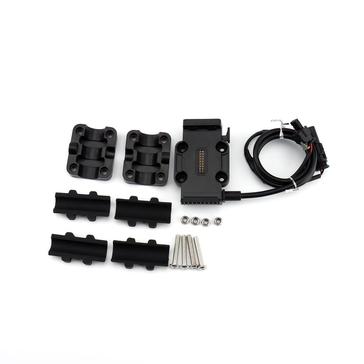 Universal Power Base, Phone Navigation Bracket Power Supply Wireless Charing 12mm/22mm Roll Bar Base Replacement For BMW R1250GS ADV R1200GS S1000XR