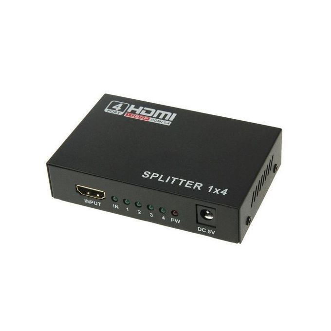 Mini HD 1080P 1x4 HDMI V1.4 Splitter For HDTV / STB/ DVD